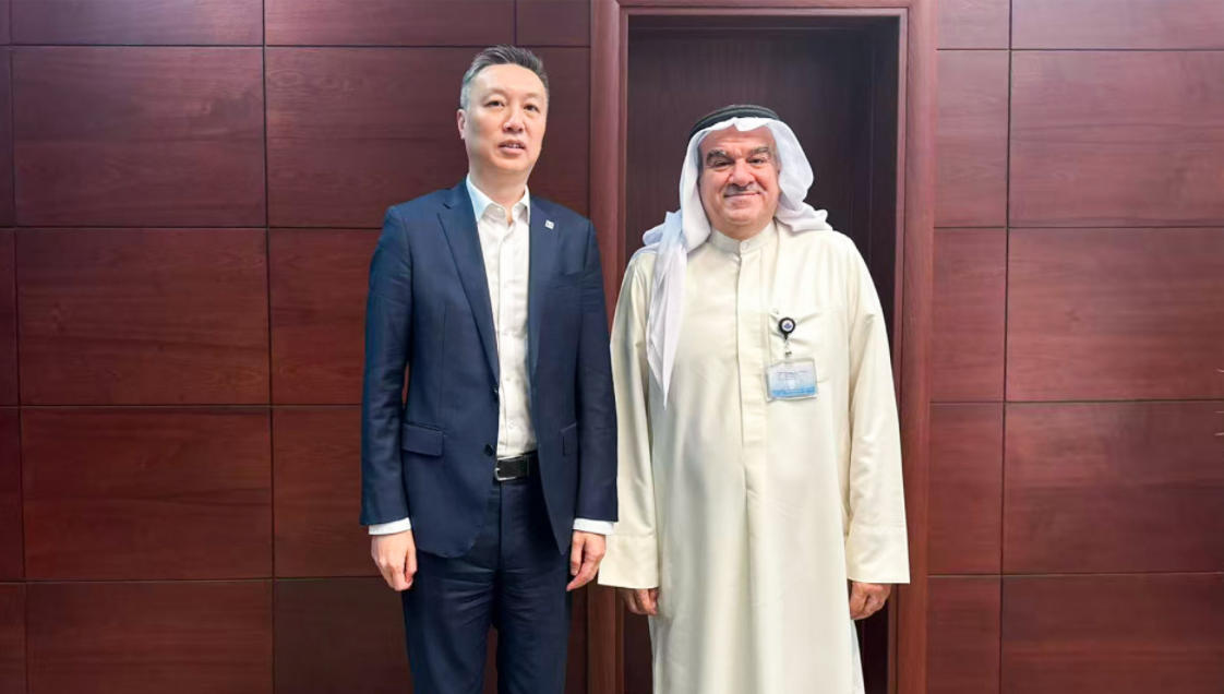 神開股份總裁一行赴科威特考察交流(圖2)